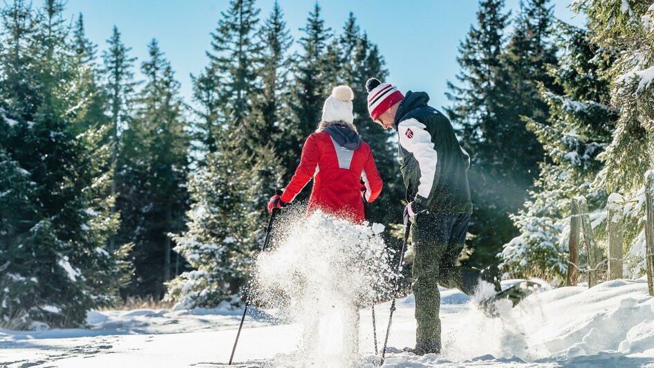 Spaß beim Schneeschuhwandern | © Region Graz-Mias Photoart